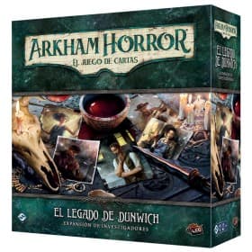 Portada de Arkham Horror LCG Legado Dunwich Investigadores
