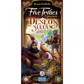 Portada de Five Tribes Los Deseos del Sultán
