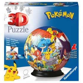 Portada de Puzzle Pokemon Ball 3D 72 Piezas