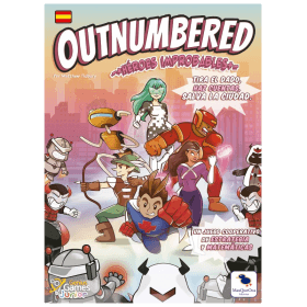 Portada de Outnumbered Heroes Improbables - Español