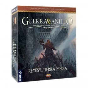Portada de La Guerra del Anillo Expansión Reyes de la Tierra Media