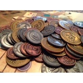 Portada de Viticulture - Monedas metálicas