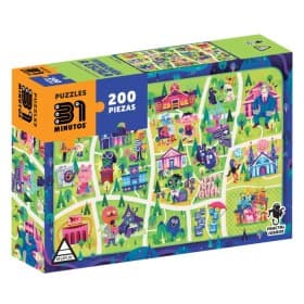 Portada de Puzzle 200 piezas - Titirilquén a Escala - 31 Minutos