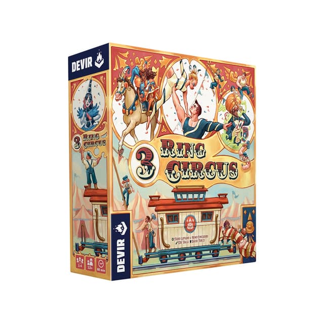 Portada de 3 Ring Circus