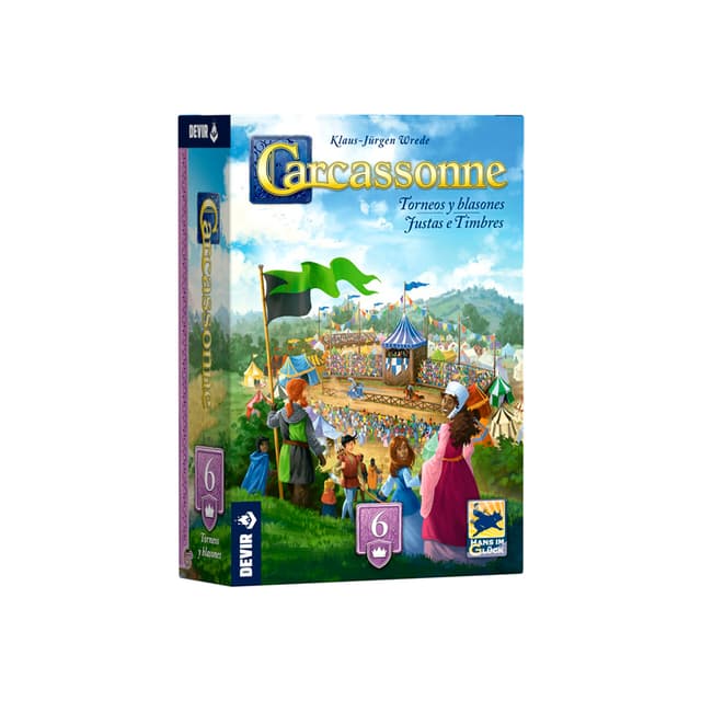 Portada de Carcassonne Exp. 6  - Torneos y Blasones