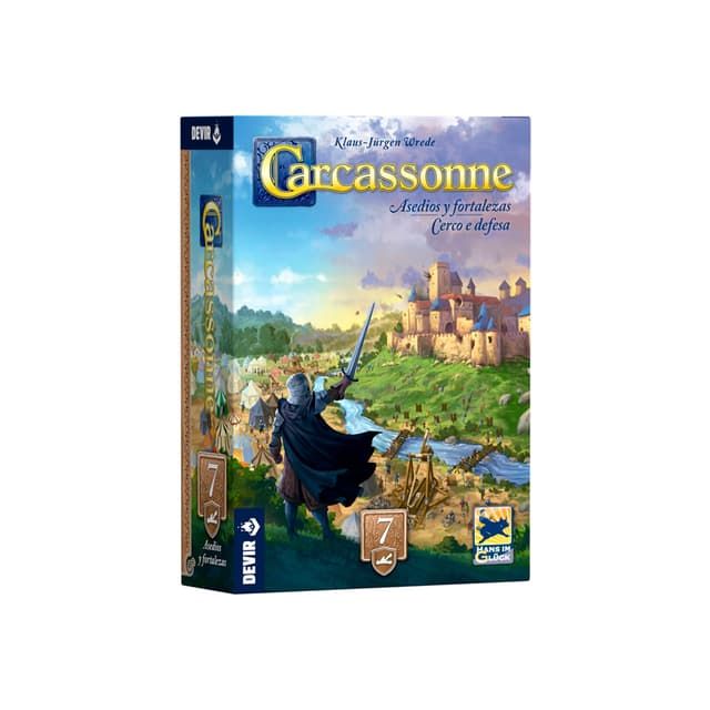 Portada de Carcassonne Expansión 7 Asedios y Fortalezas