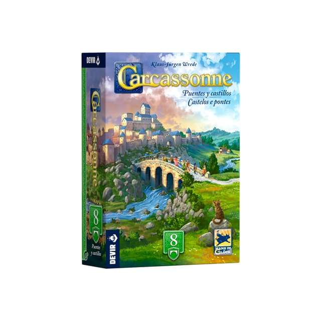Portada de Carcassonne Exp. 8  - Puentes y Castillos