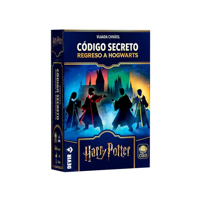 Portada de Código Secreto Regreso a Hogwarts junto a Harry Potter