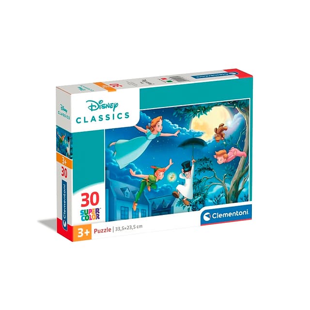 Portada de Disney Classics Puzzle Clementoni Super Color 30 piezas