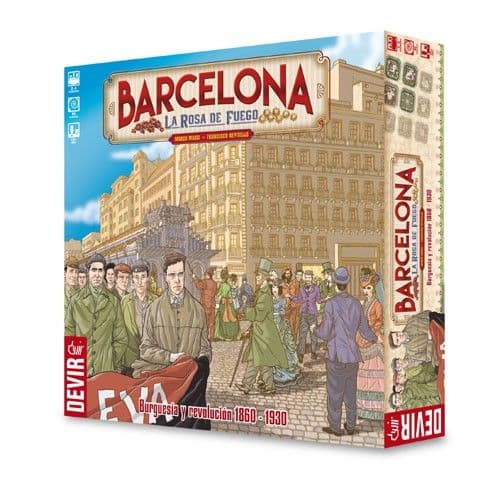 Portada de Barcelona La Rosa de Fuego