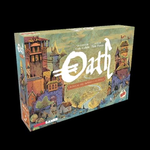 Portada de Oath: Crónicas del Imperio y el Exilio