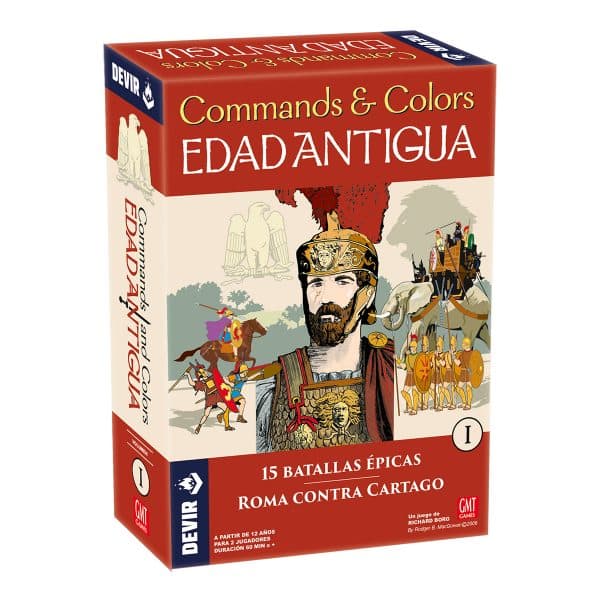 Portada de Commands & Colors: Edad Antigua