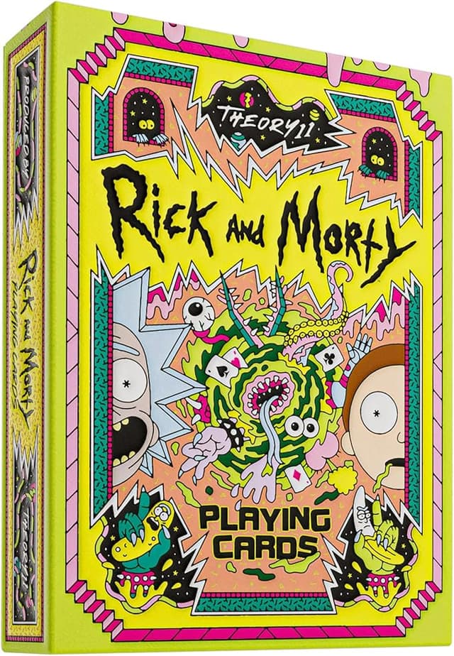 Portada de Baraja Theory11 Rick & Morty