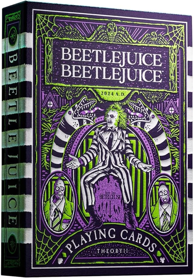 Portada de Baraja Theory11 Beetlejuce