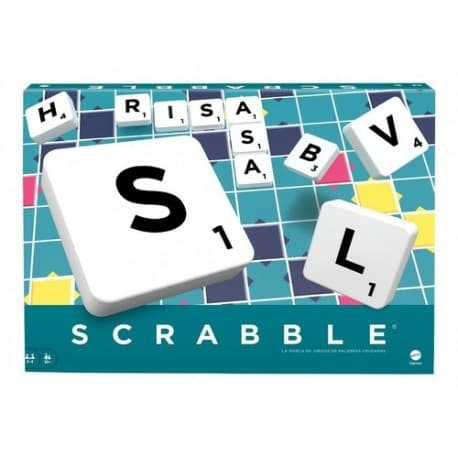 Portada de Scrabble Juego de Mesa Original Mattel