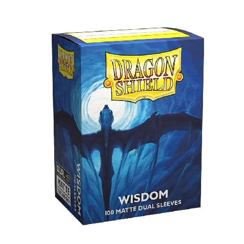 Portada de Protectores Dragon Shield Standard Wisdom Matte Dual
