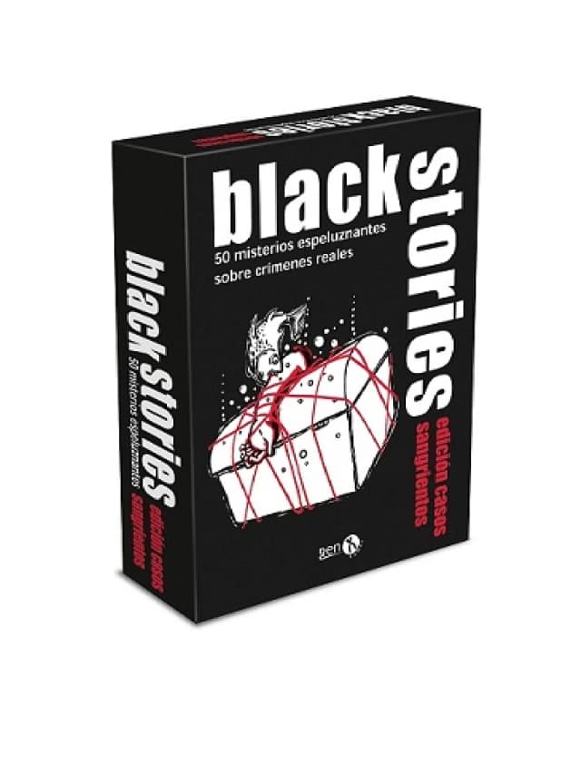 Portada de Black Stories Casos Sangrientos