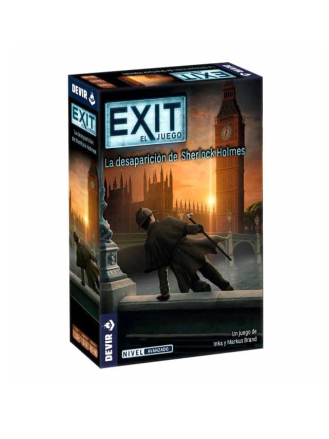 Portada de Exit La desaparición de Sherlock Homes