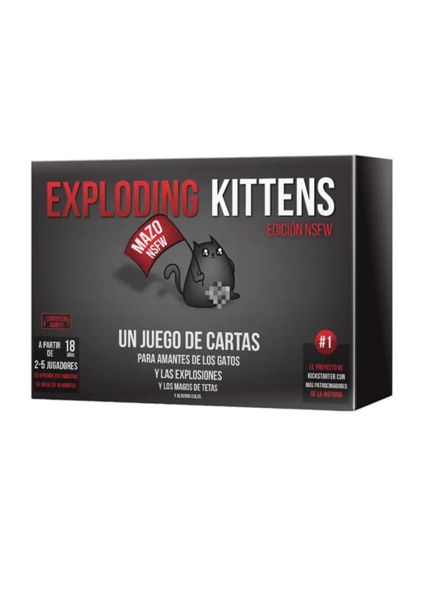 Portada de Exploding Kittens NSFW