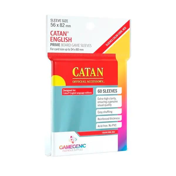 Portada de Protectores Gamegenic Catan 56 x 82