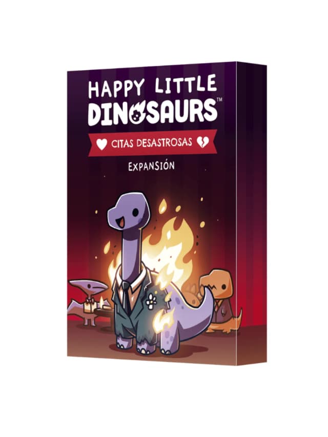 Portada de Happy Little Dinosaur Citas Desastrosas