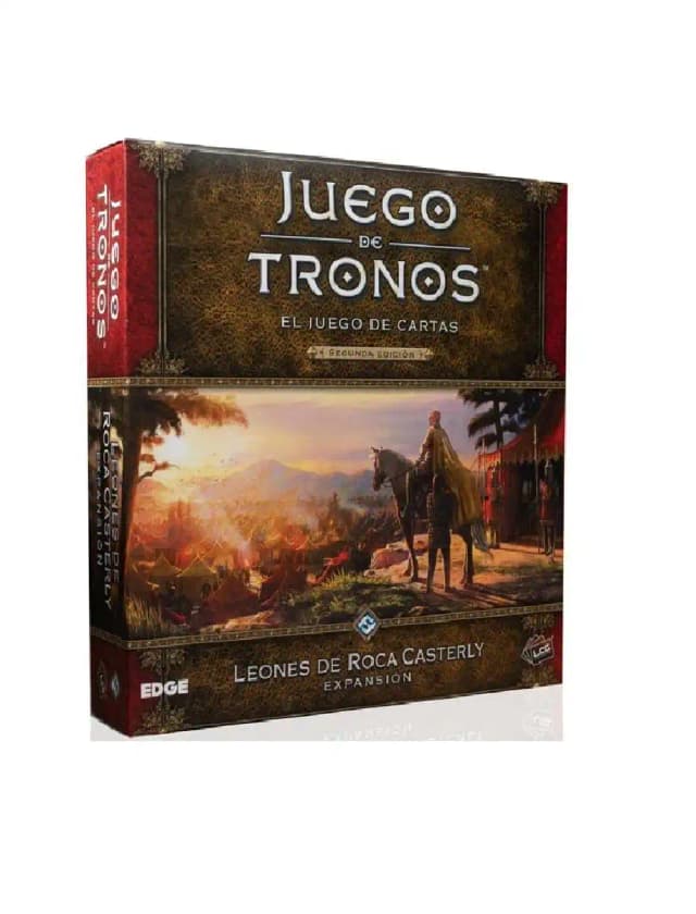 Portada de Juego de tronos LCG: Leones de Roca Casterly