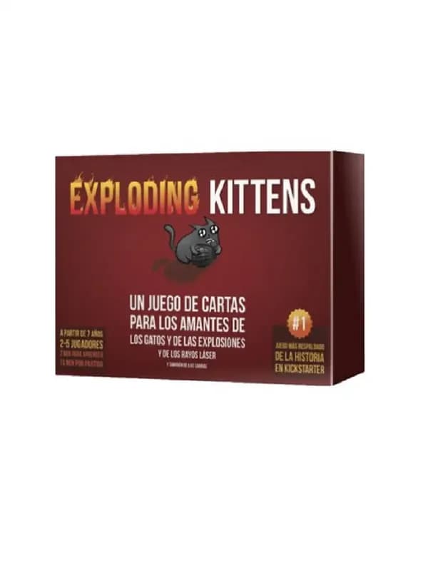 Portada de Exploding Kittens