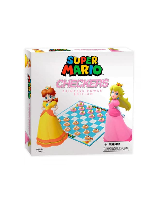 Portada de Super Mario Checkers Princess Power Edition