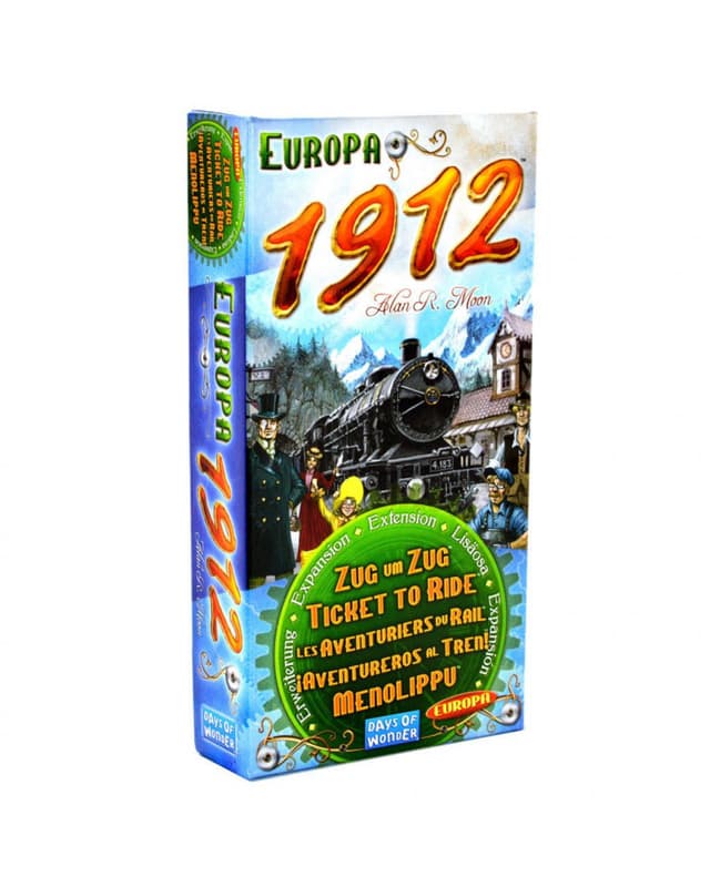 Portada de Ticket to Ride: Europa 1912 (Expansión)