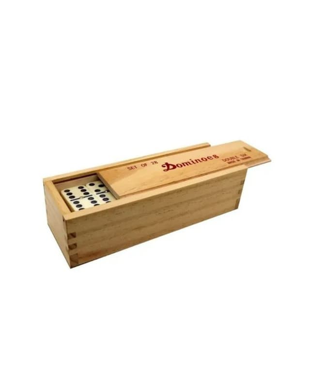Portada de Dominó Caja de Madera