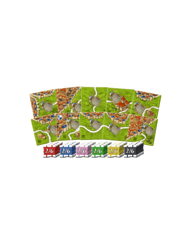 Portada de Carcassonne Las Apuestas Expansion