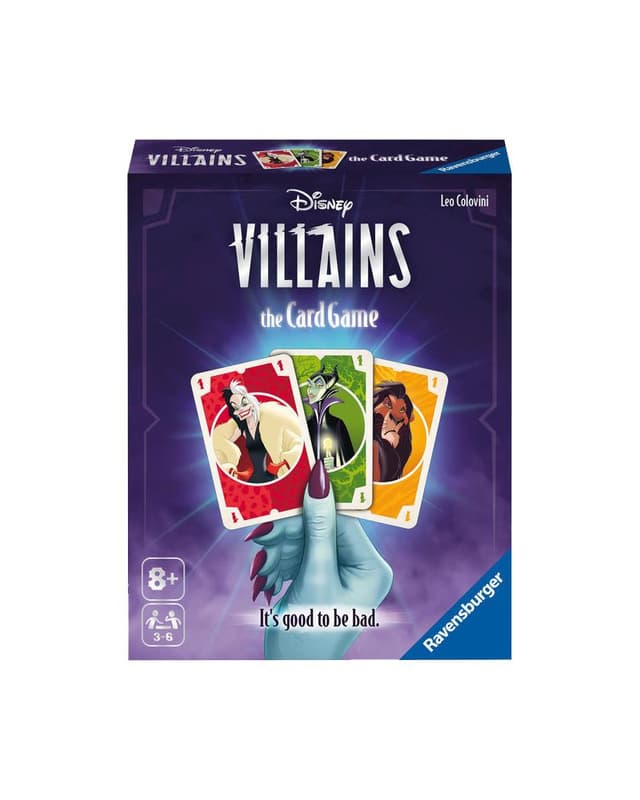 Portada de Villanos De Disney El Juego De Cartas