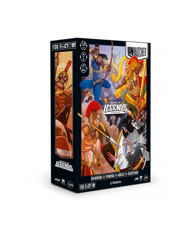 Portada de Unmatched Battle Of Legends Volumen 2