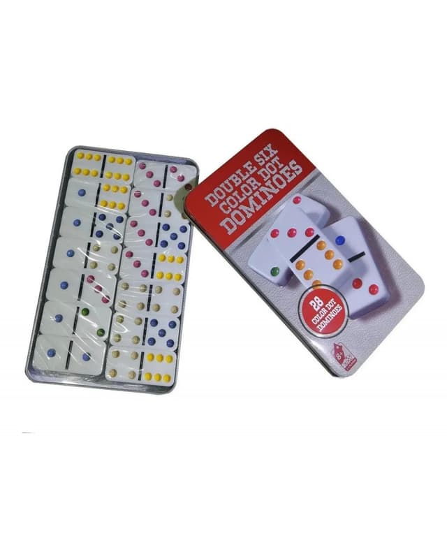 Portada de Domino Caja Metalica Doble 6