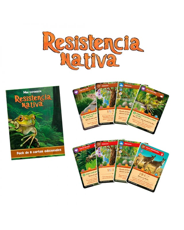 Portada de Mini Expansion Resistencia Nativa Expansion