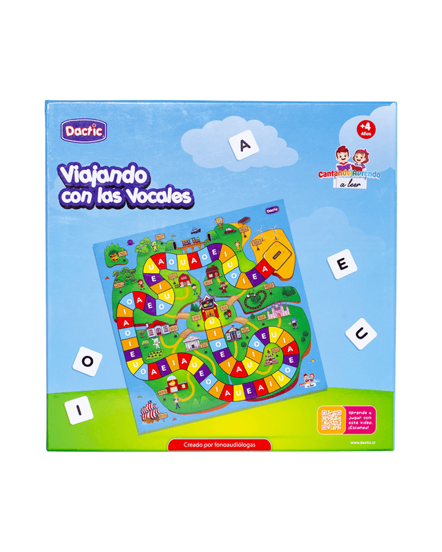 Portada de Viajando con las Vocales