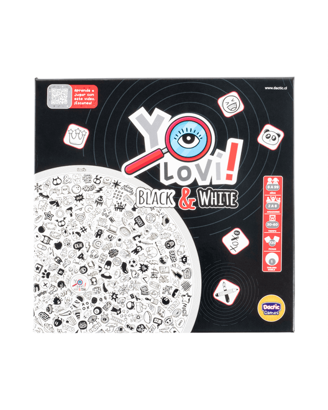 Portada de Yo lo Vi Black & White