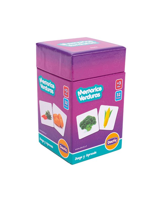 Portada de Memorice Verduras