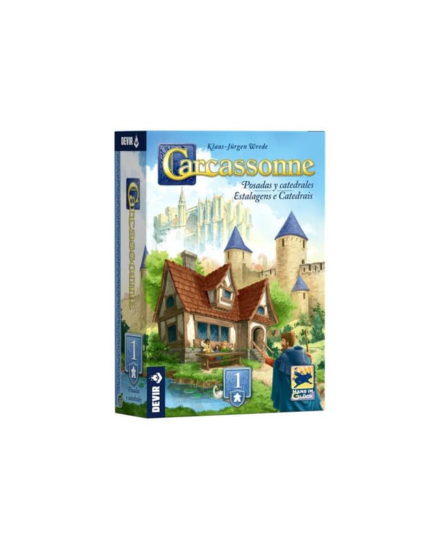 Portada de Carcassonne Posadas Y Catedrales Expansion 1