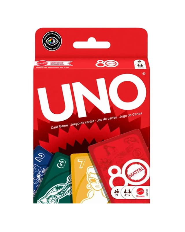 Portada de Uno - 80 Aniversario Mattel