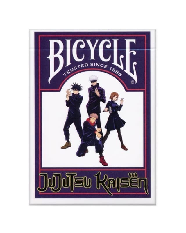 Portada de Naipe Bicycle Jujutsu Kaisen