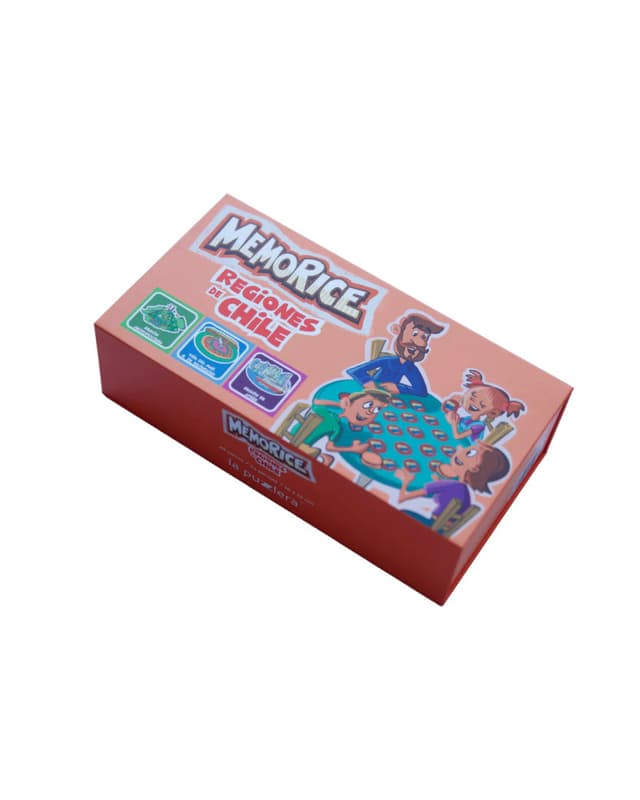 Portada de Memorice Regiones De Chile La Puzzlera