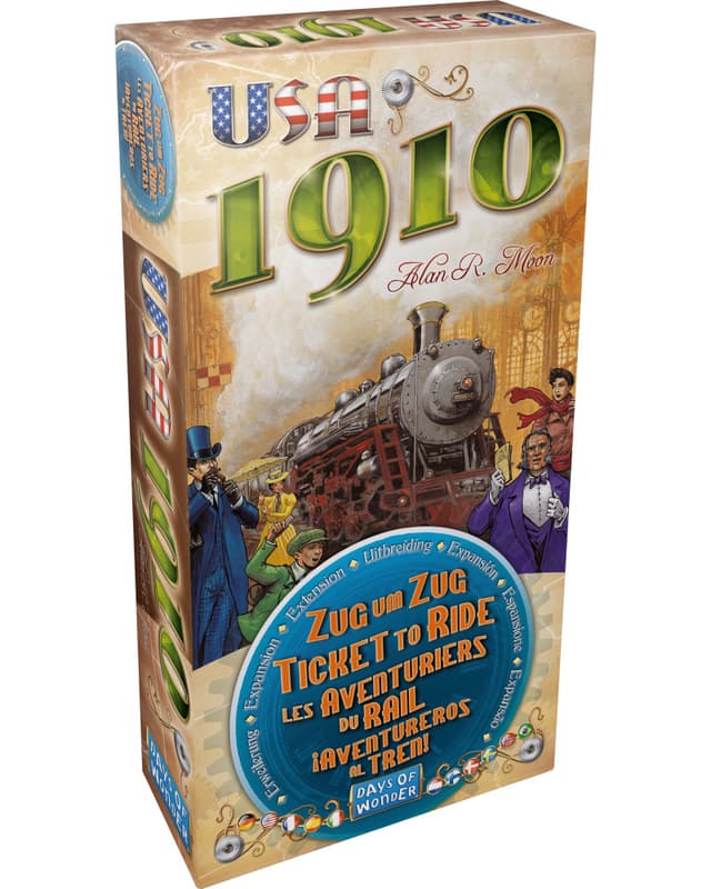 Portada de Aventureros Al Tren Usa 1910 Expansion