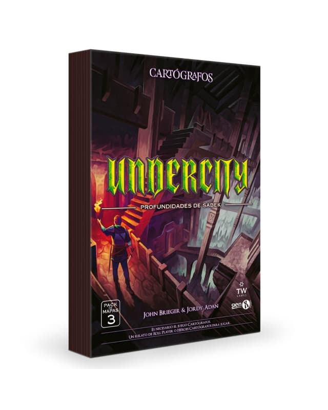 Portada de Cartografos Mapa 3 Undercity Expansion