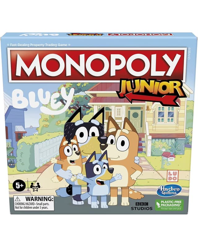 Portada de Monopoly Junior - Bluey