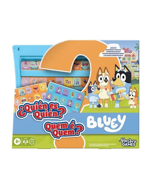 Portada de Adivina Quién? - Bluey