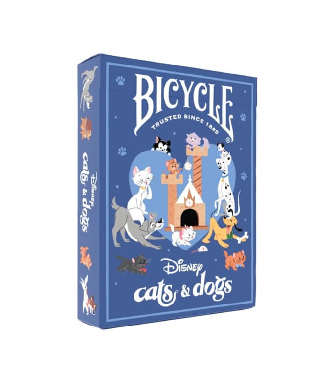 Portada de Naipe Bicycle - Cats & Dogs