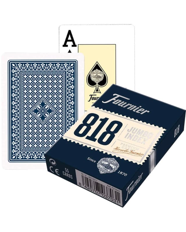 Portada de Naipe Ingles Jumbo 818 Fournier