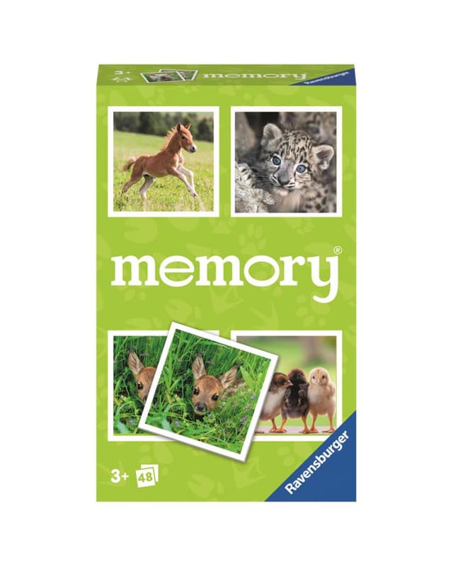 Portada de Memory Travel - Animales Bebés