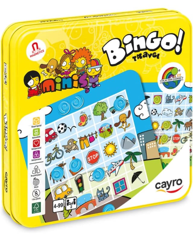 Portada de Bingo Travel Caja Metálica